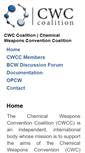 Mobile Screenshot of cwccoalition.org