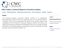 Tablet Screenshot of cwccoalition.org